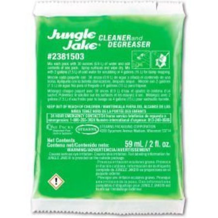 STEARNS PACKAGING Stearns Jungle Jake Cleaner Degreaser - 2 oz Packs, 72 Packs/Case - 2381503 2381503